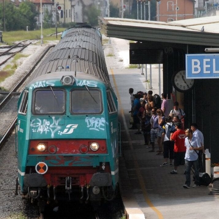 イタリアのローカル線紀行、山から海へ～思い出のヨーロッパ鉄道